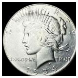 1934-D Silver Peace Dollar CLOSELY UNCIRCULATED