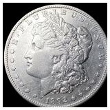 1892 Silver Morgan Dollar NEARLY UNCIRCULATED