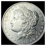 1878 Silver Morgan Dollar CLOSELY UNCIRCULATED
