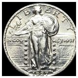 1927 Standing Liberty Silver Quarter UNCIRCULATED
