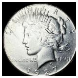1927 Peace Silver Dollar CLOSELY UNCIRCULATED