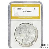 1889-O Morgan Silver Dollar PGA MS62