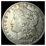 1895-S Silver Morgan Dollar LIGHTLY CIRCULATED