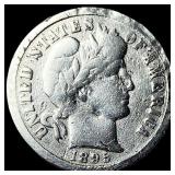1895-O Silver Barber Dime HIGH GRADE