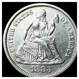1883 Seated Liberty Dime UNCIRCULATED