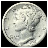 1926-S Silver Mercury Dime LIGHTLY CIRCULATED