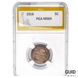 1916 Buffalo Nickel PGA MS64