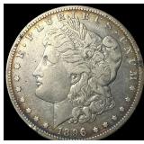 1896-S Silver Morgan Dollar NEARLY  UNCIRCULATED