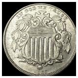 1866 Shield Nickel UNCIRCULATED
