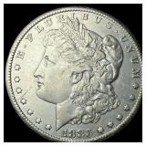 1883-CC Silver Morgan Dollar NEARLY UNCIRCULATED