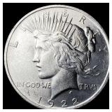 1922 Silver Peace Dollar UNCIRCULATED