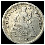 1856 Seated Liberty Half Dime NICELY  CIRCULATED