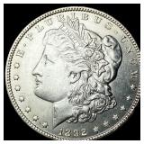 1892 Silver Morgan Dollar CHOICE AU