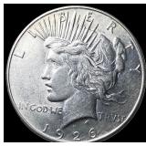1926-S Silver Peace Dollar CLOSELY  UNCIRCULATED