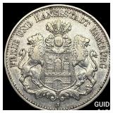 1904-J German States Silver 2 Mark
