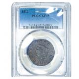1822 Coronet Head Large Cent PCGS XF45