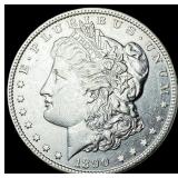 1890 Silver Morgan Dollar CLOSELY UNCIRCULATED