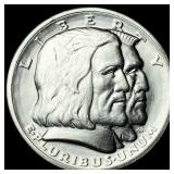 1936 Silver Half Dollar Long Island Tercentenary C