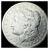 1893-CC Silver Morgan Dollar LIGHTLY CIRCULATED