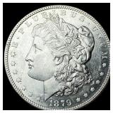 1879-S Silver Morgan Dollar CLOSELY UNCIRCULATED