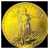 2002 1/2 oz Gold American Eagle $25 SUPERB GEM BU