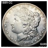 1889-CC Morgan Silver Dollar NEARLY UNCIRCULATED