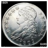 1809 Capped Bust Half Dollar UNCIRCULATED