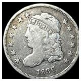 1836 Capped Bust Half Dime ABOUT UNCIRCULATED