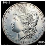 1896-S Morgan Silver Dollar UNCIRCULATED