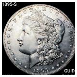 1895-S Morgan Silver Dollar CLOSELY UNCIRCULATED