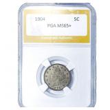 1904 Liberty Victory Nickel PGA MS65+