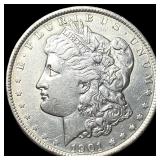 1901 Morgan Silver Dollar CLOSELY  UNCIRCULATED