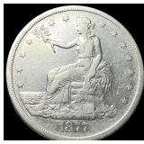 1877-S Silver Trade Dollar NEARLY  UNCIRCULATED