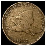 1857 Flying Eagle Cent LIGHTLY CIRCULATED