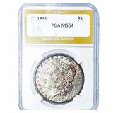 1899 Morgan Silver Dollar PGA MS64