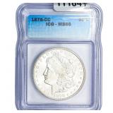 1878-CC Morgan Silver Dollar ICG MS66