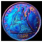 1875-CC Silver Twenty Cent Piece CLOSELY UNCIRCULA