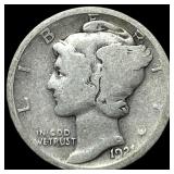 1921 Mercury Dime LIGHTLY CIRC