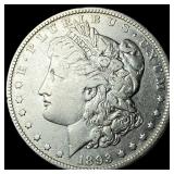 1893-S Silver Morgan Dollar LIGHTLY CIRCULATED