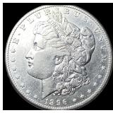 1896-S Silver Morgan Dollar CLOSELY UNCIRCULATED