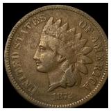 1872 Indian Head Cent LIGHTLY CIRCULATED