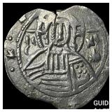 Byzantine Mauneul II 1391-1423 AD Silver Stavaton