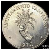 1972 Panama Silver 5 Balboas