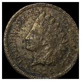 1909-S Indian Head Cent LIGHTLY CIRCULATED