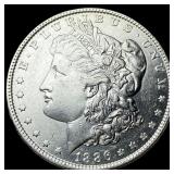 1886 Silver Morgan Dollar CHOICE AU