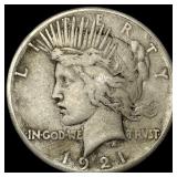 1921 Silver Peace Dollar LIGHTLY CIRCULATED