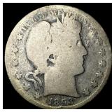 1893-S Silver Barber Half Dollar NICELY  CIRCULAT