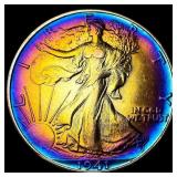 1941-D Silver Walking Liberty Half Dollar CLOSELY