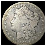 1901 Morgan Silver Dollar NICELY CIRCULATED