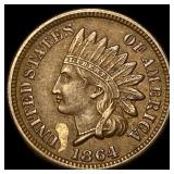 1864 Indian Head Cent NEARLY UNCIRCULATED